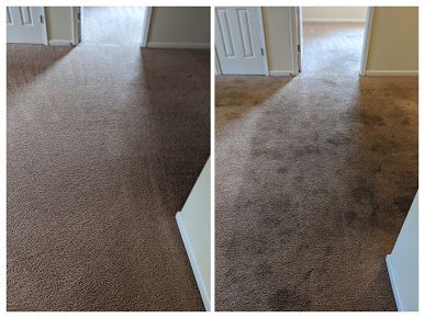 after before room cleaning by beclean carpet cleaning service